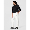 Nike Women’s Studio Fleece Mid-Rise Cuff Sweatpants(Sail/Black)