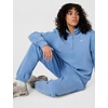 Nike Women’s Studio Fleece Mid-Rise Cuff Sweatpants(Work Blue/Sail)