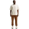 Nike Men’s Club Cuffed Brushed Fleece Pants(Ale Brown/Ale Brown/White)