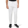 Nike Men’s Club Cuffed Brushed Fleece Pants(Birch Heather/White/White)