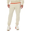 Nike Men’s Club Cuffed Brushed Fleece Pants(Light Khaki/Light Khaki/White)