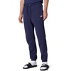 Nike Men’s Club Cuffed Brushed Fleece Pants(Obsidian/Obsidian/White)