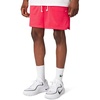 Nike Men’s Dri-FIT Practice Mesh 5″ Short(Fusion Red/Pale Ivory)