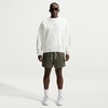 Nike Men’s Dri-FIT Practice Mesh 5″ Short(Medium Olive/Pale Ivory)