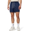 Nike Men’s Dri-FIT Practice Mesh 5″ Short(Midnight Navy/Pale Ivory)