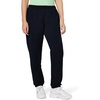 Nike Women’s Studio Fleece Mid-Rise Cuff Sweatpants(Black/Sail)