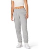 Nike Women’s Studio Fleece Mid-Rise Cuff Sweatpants(Dark Grey Heather/Sail)