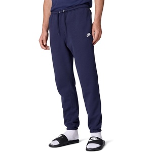 Nike Men’s Club Cuffed Brushed Fleece Pants(Obsidian/Obsidian/White)