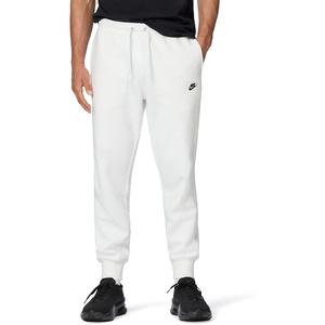 Nike Men’s Club Joggers(White/White/Black)