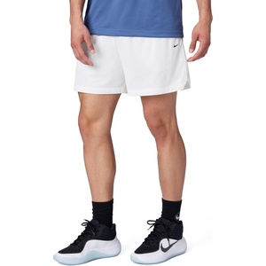 Nike Men’s Dri-FIT Practice Mesh 5″ Short(Sail/Black)