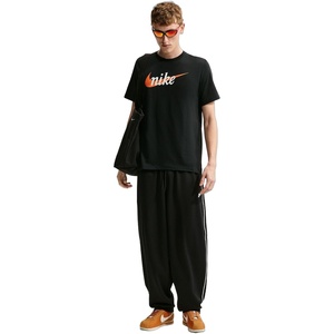 Nike Men’s Sportswear T-Shirt; Graphic Tee Shirt(Black)