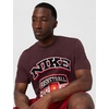 Nike Men’s Basketball T-Shirt Asbury Champs(Burgundy Crush)