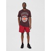 Nike Men’s Basketball T-Shirt Asbury Champs(Burgundy Crush)