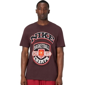 Nike Men’s Basketball T-Shirt Asbury Champs(Burgundy Crush)