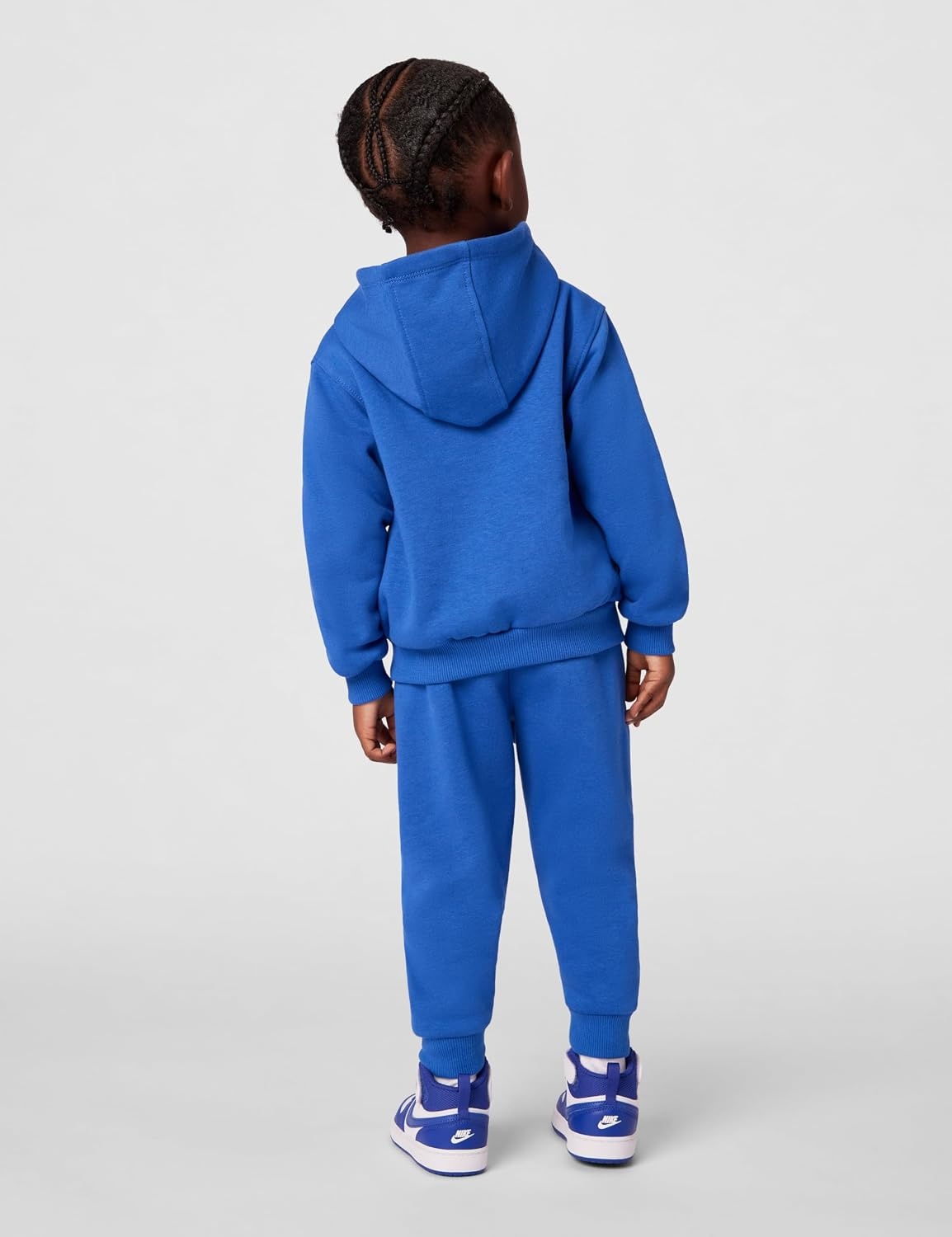 image:imageNike Kids Sportswear Club Fleece FullZip Hoodie and Joggers 2Piece Outfit SetGame Royal