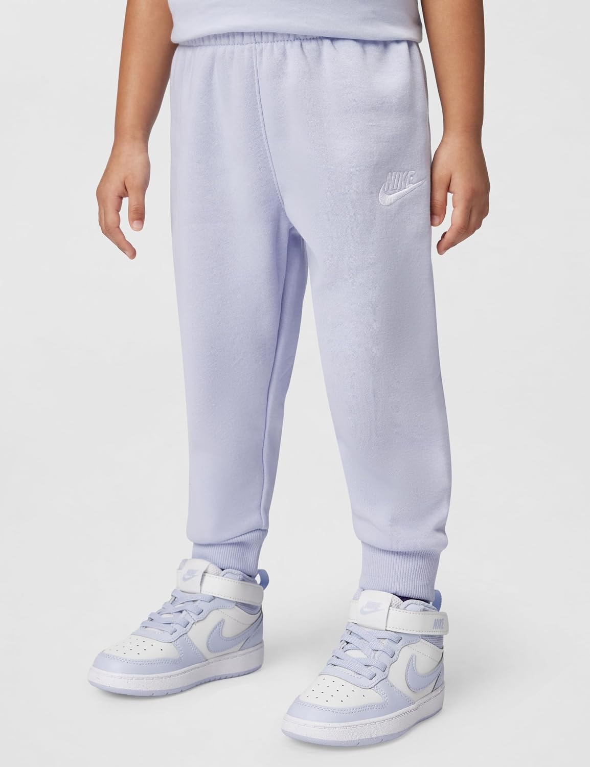 image:imageNike Kids Sportswear Club Fleece FullZip Hoodie and Joggers 2Piece Outfit SetGhost