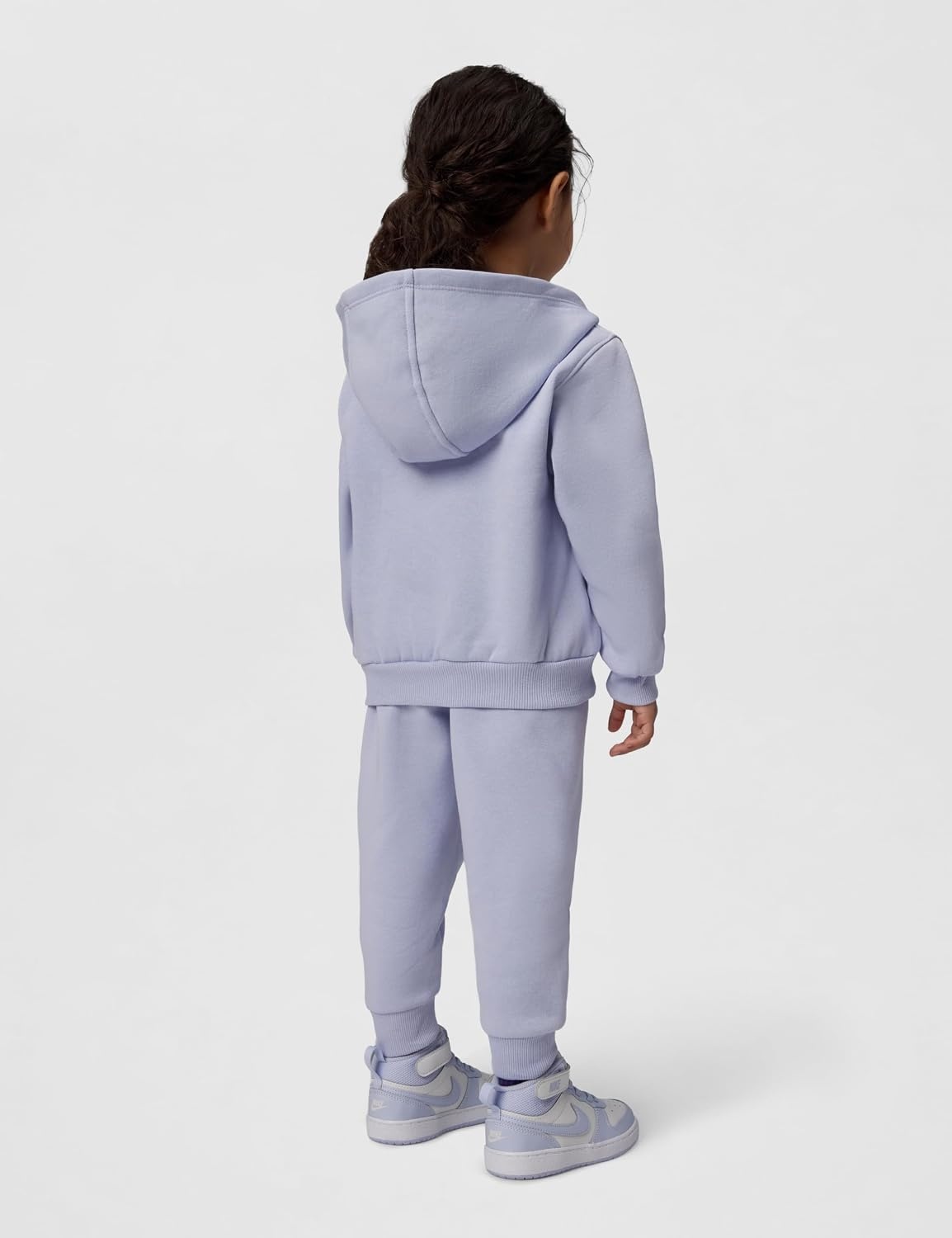 image:imageNike Kids Sportswear Club Fleece FullZip Hoodie and Joggers 2Piece Outfit SetGhost