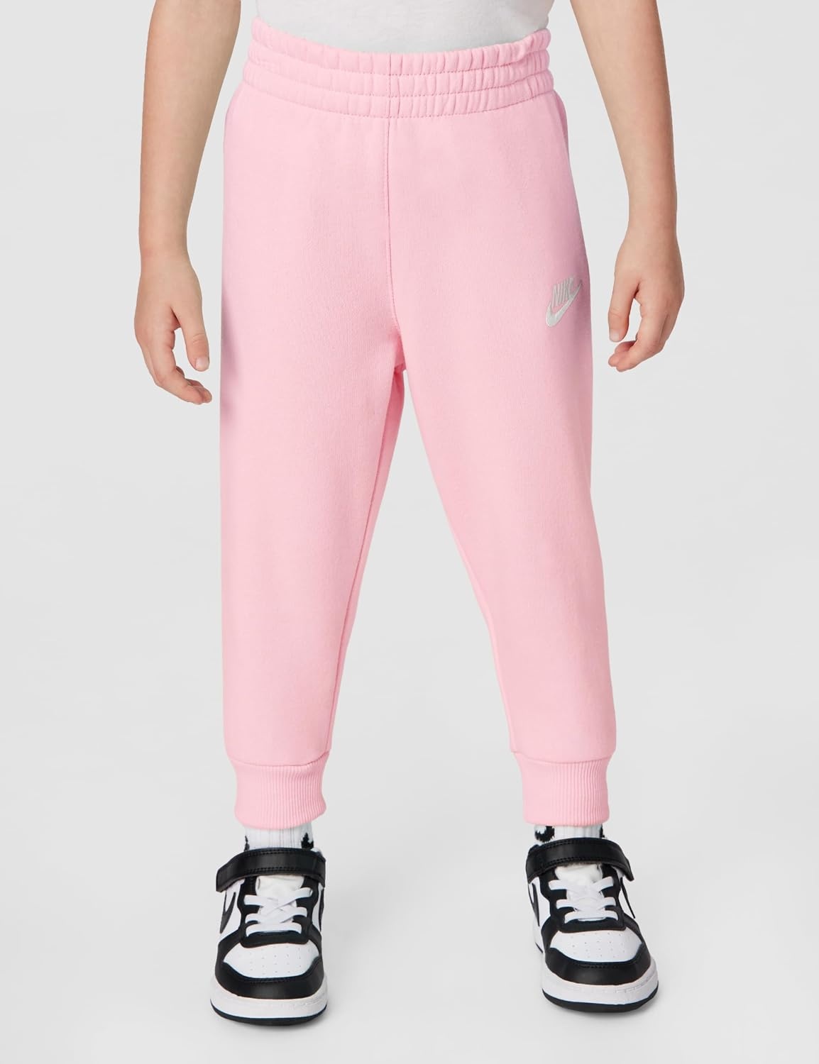 image:imageNike Kids Sportswear Club Fleece FullZip Hoodie and Joggers 2Piece Outfit SetMedium Soft Pink