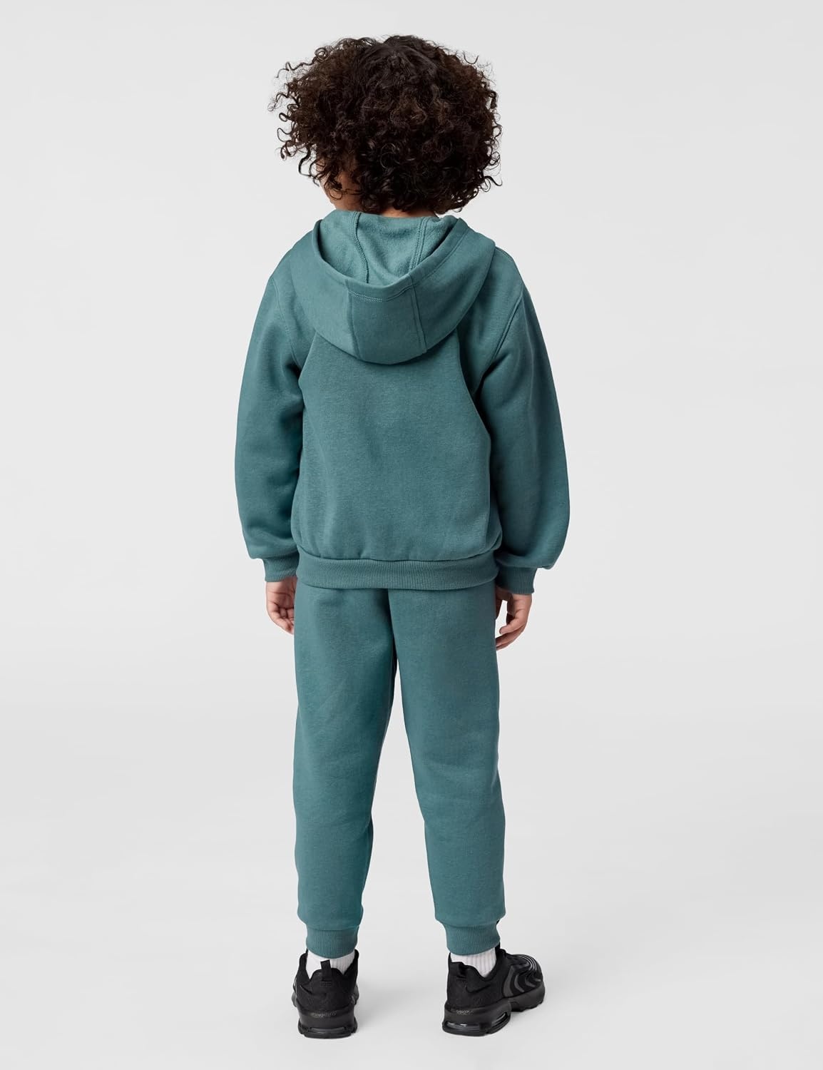 image:imageNike Kids Sportswear Club Fleece FullZip Hoodie and Joggers 2Piece Outfit SetMineral Slate