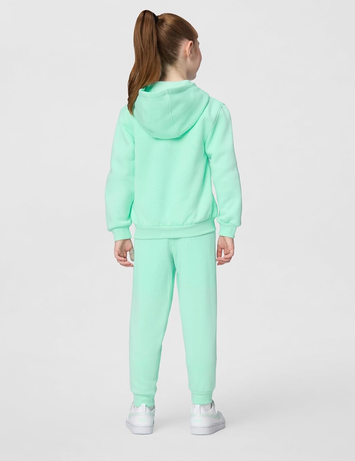 image:imageNike Kids Sportswear Club Fleece FullZip Hoodie and Joggers 2Piece Outfit SetMint Foam