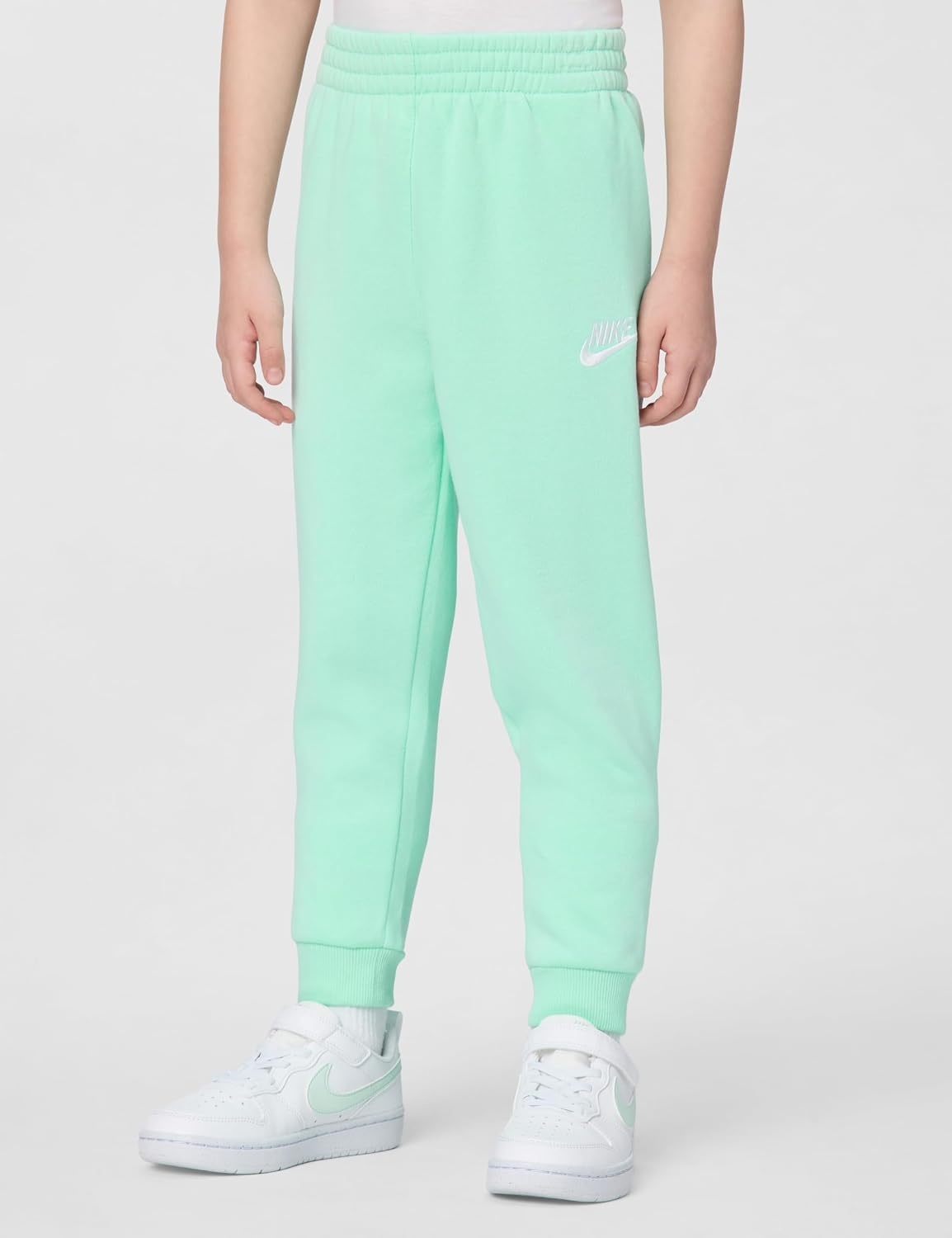 image:imageNike Kids Sportswear Club Fleece FullZip Hoodie and Joggers 2Piece Outfit SetMint Foam