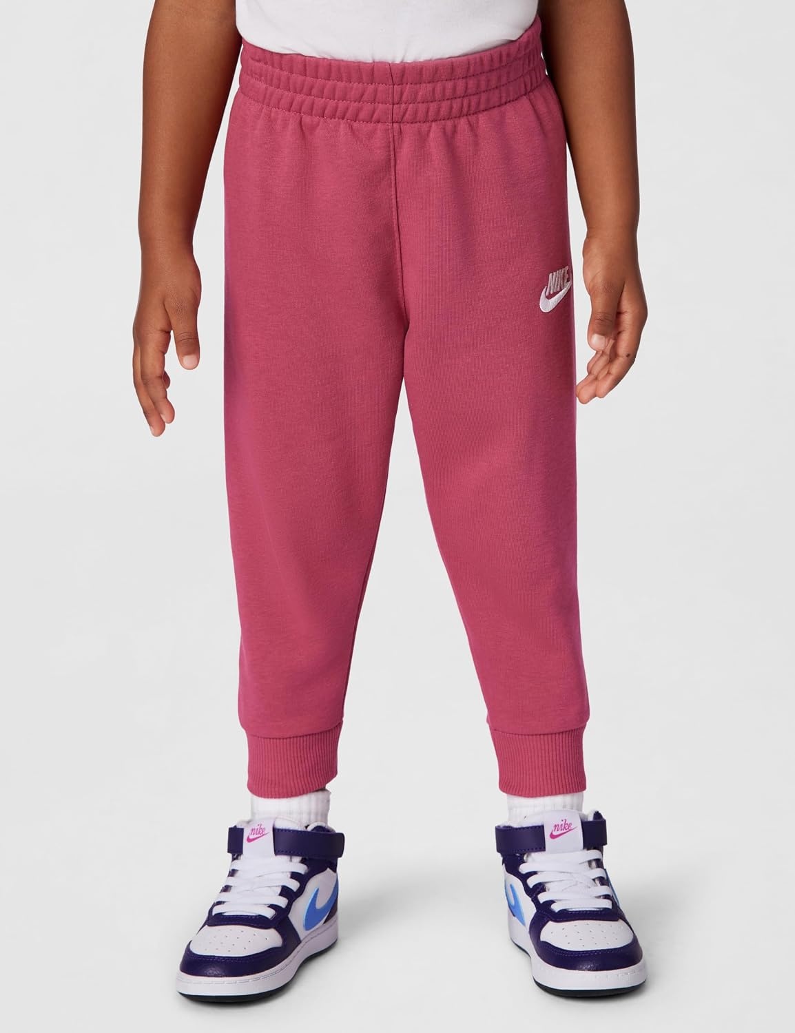 image:imageNike Kids Sportswear Club Fleece FullZip Hoodie and Joggers 2Piece Outfit SetSweet Beet