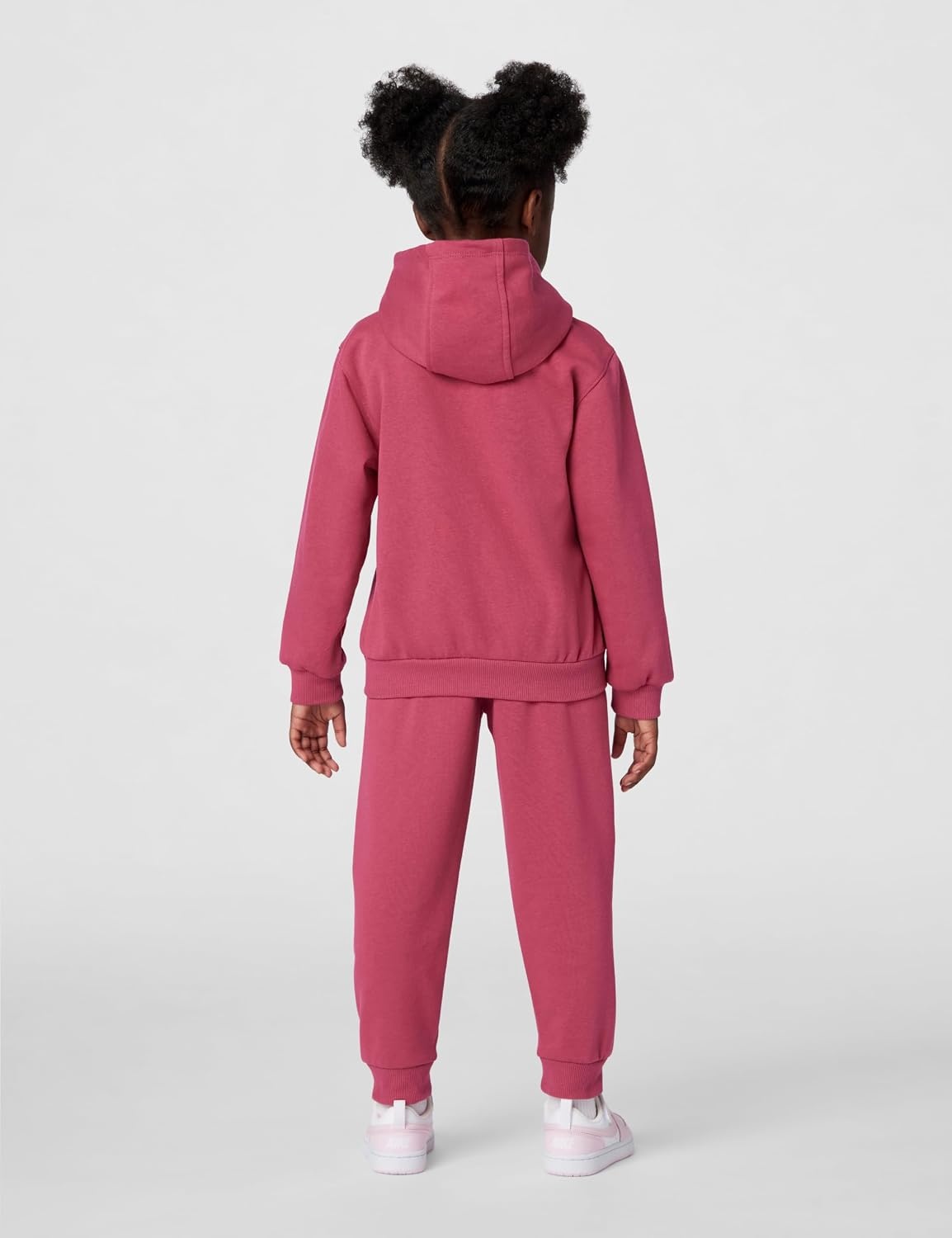image:imageNike Kids Sportswear Club Fleece FullZip Hoodie and Joggers 2Piece Outfit SetSweet Beet