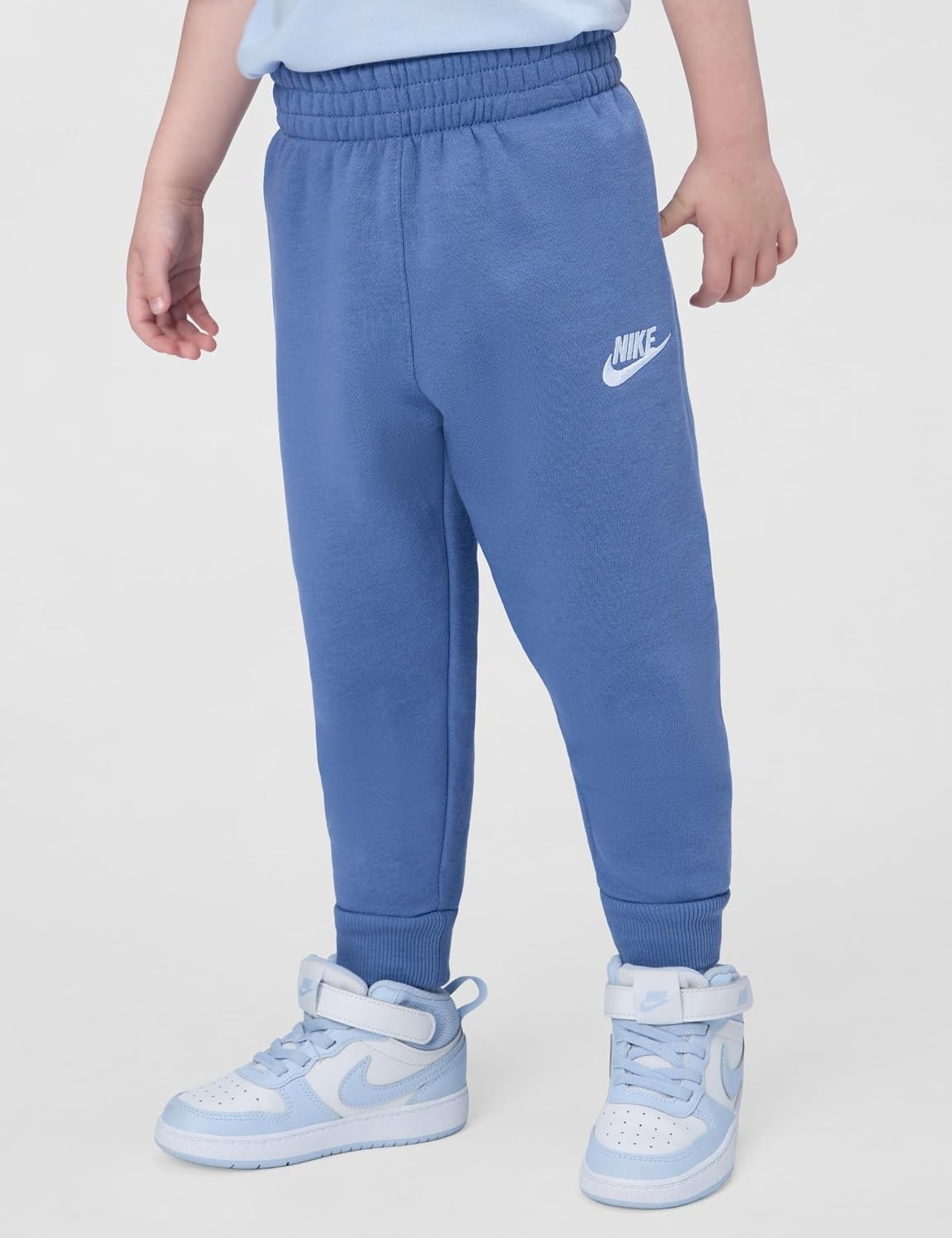 image:imageNike Kids Sportswear Club Fleece FullZip Hoodie and Joggers 2Piece Outfit SetWorld Indigo