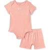 Nike Baby Waffle Knit Viscose Bodysuit and Short Set(Arctic Orange)