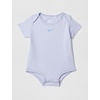 Nike Baby Waffle Knit Viscose Bodysuit and Short Set(Ghost)