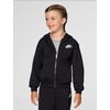Nike Kids’ Sportswear Club Fleece Full-Zip Hoodie and Joggers 2-Piece Outfit Set(Black)