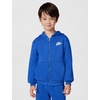 Nike Kids’ Sportswear Club Fleece Full-Zip Hoodie and Joggers 2-Piece Outfit Set(Game Royal)