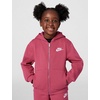 Nike Kids’ Sportswear Club Fleece Full-Zip Hoodie and Joggers 2-Piece Outfit Set(Sweet Beet)