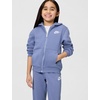 Nike Kids’ Sportswear Club Fleece Full-Zip Hoodie and Joggers 2-Piece Outfit Set(World Indigo)