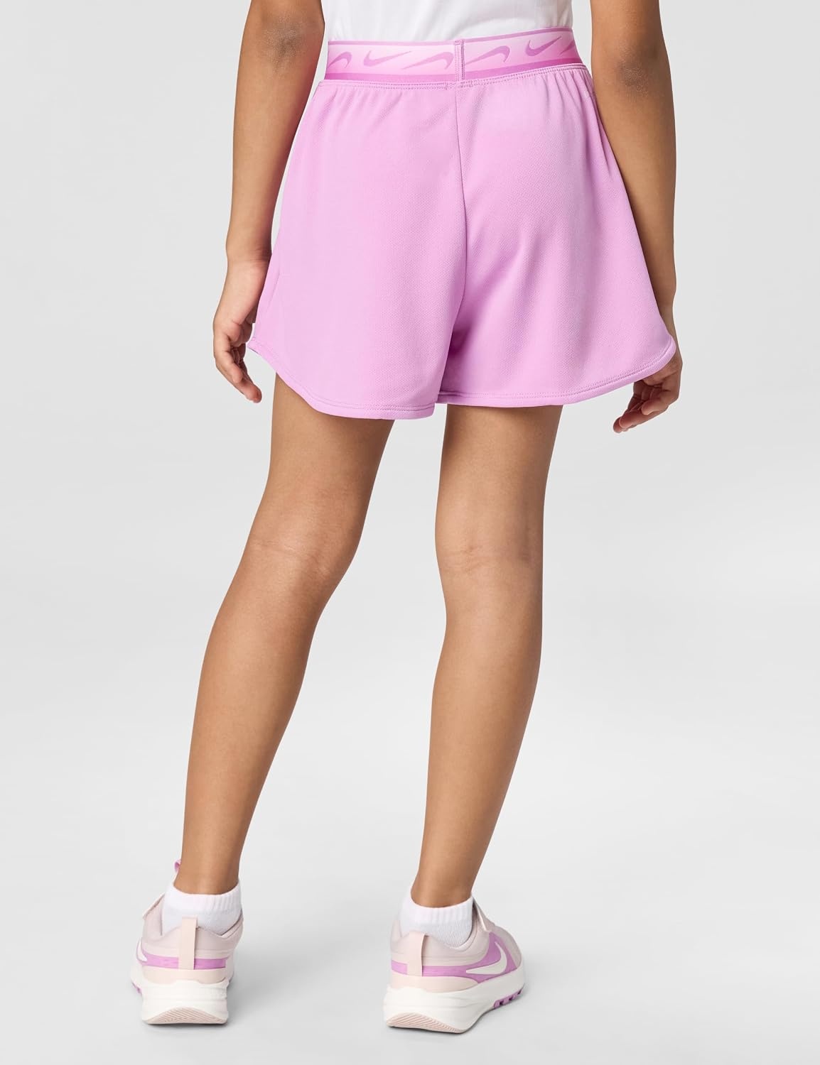image:imageNike Girls DriFIT Dash Elastic Waistband ShortsLight Magenta