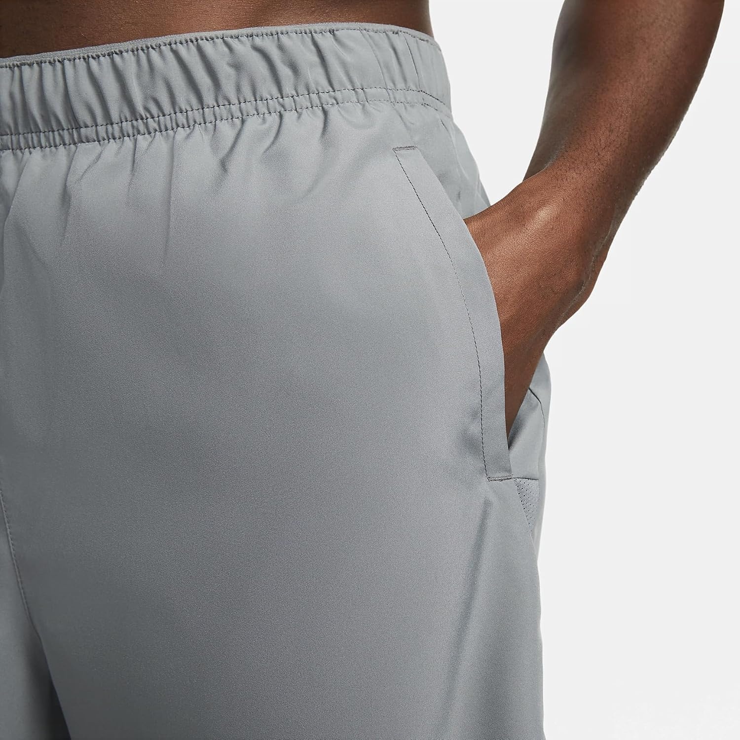 image:imageNike Mens Challenger DriFit 7 2in1 Running ShortsSmoke GreyDark Smoke GreyReflective Silver