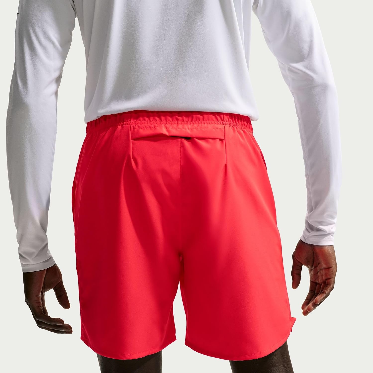 image:imageNike Mens Challenger DriFit 7 BriefLined Running ShortsLight CrimsonLight CrimsonReflective Silver