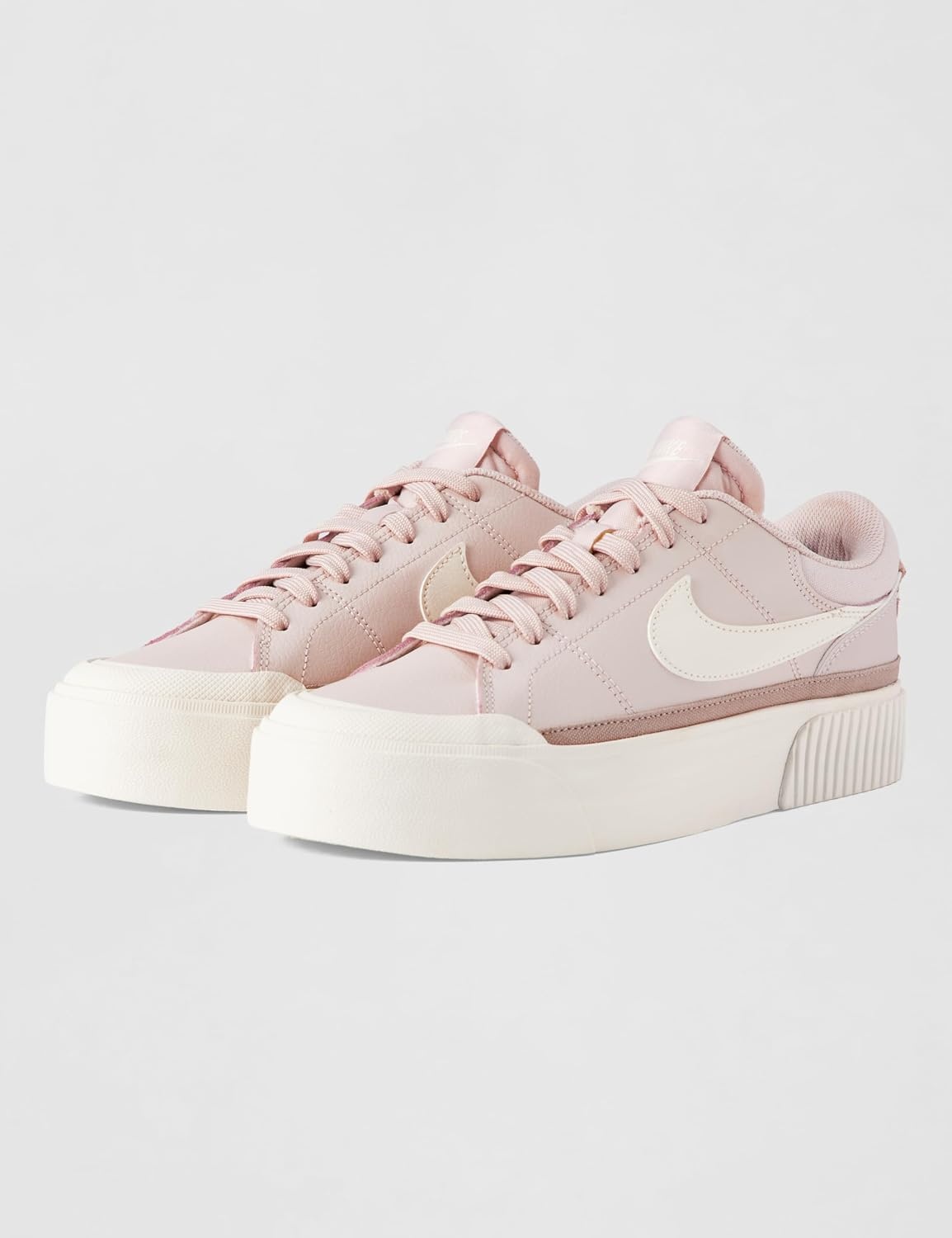 image:imageNike Womens Court Legacy Lift ShoesSilt RedPale IvoryMalt
