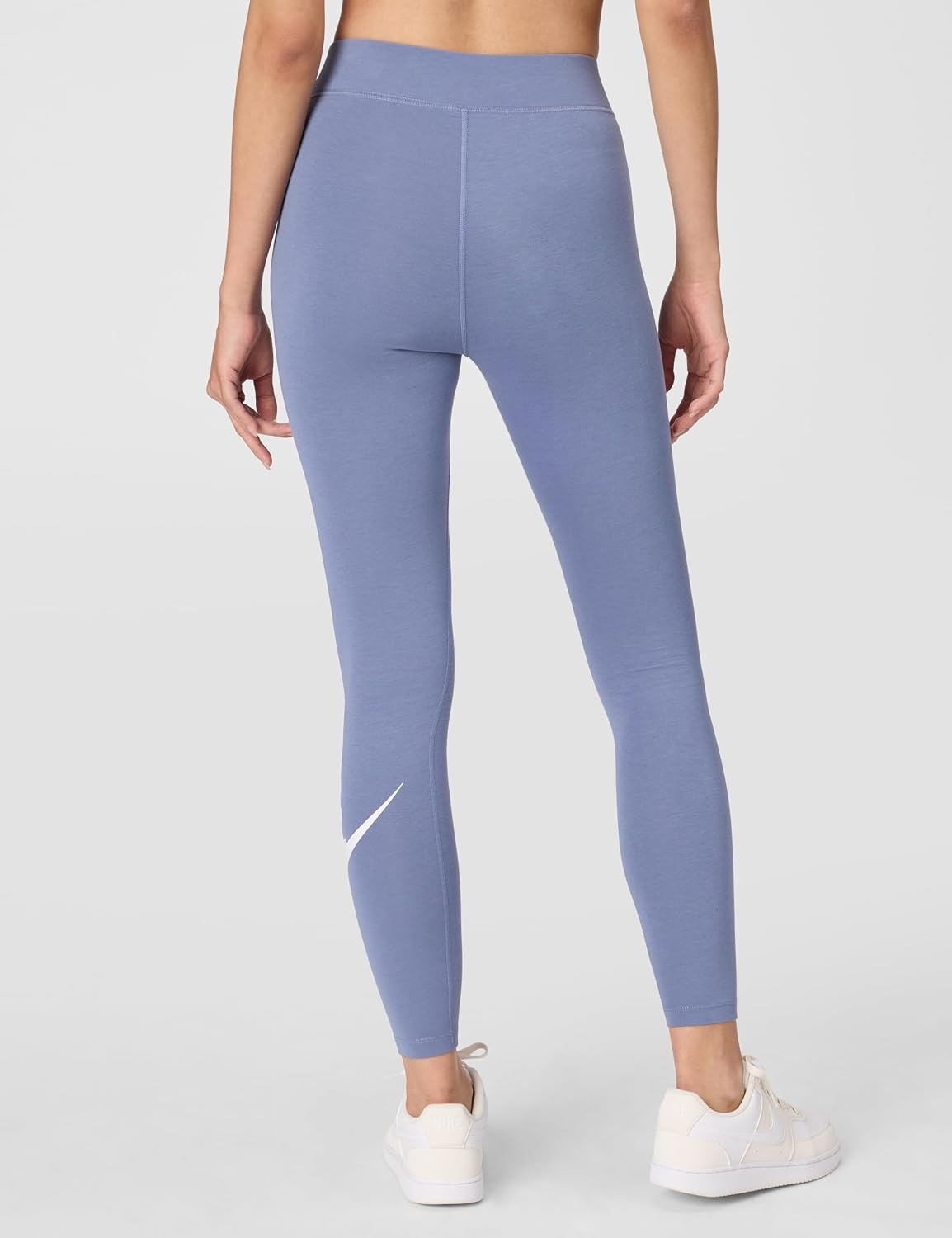 image:imageNike Womens Sportswear Classics HighWaisted Graphic LeggingsWorld IndigoWhite