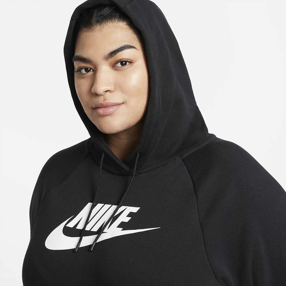 image:imageNike Womens Sportswear Club Fleece Logo Pullover HoodieBlack