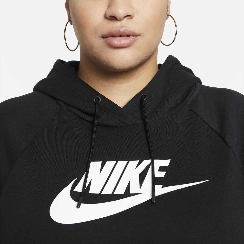 image:imageNike Womens Sportswear Club Fleece Logo Pullover HoodieBlack