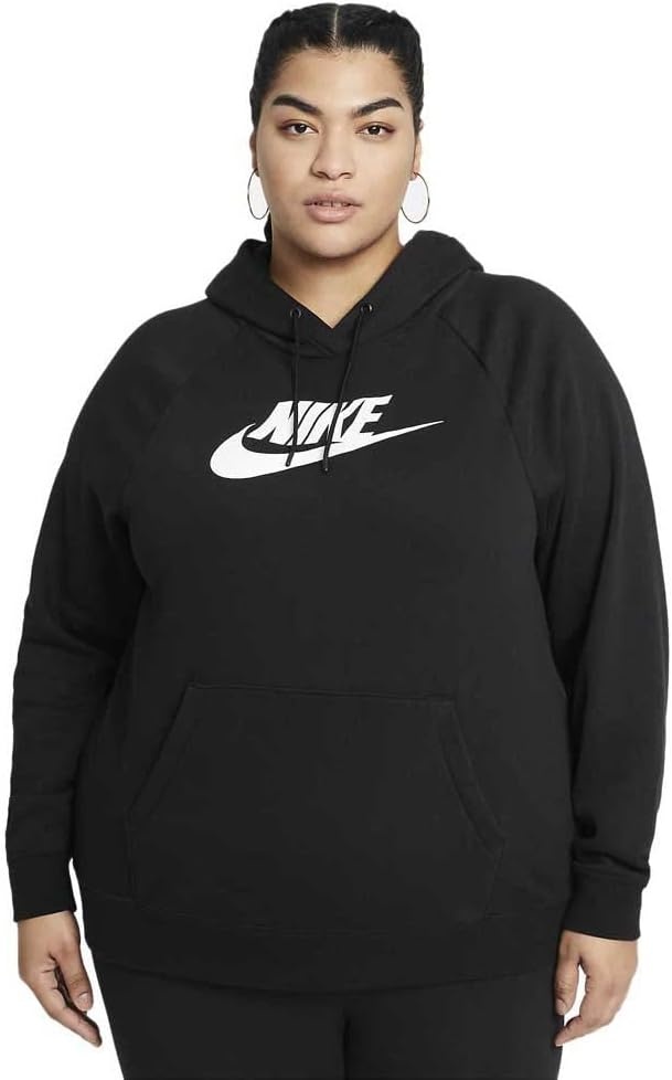 image:imageNike Womens Sportswear Club Fleece Logo Pullover HoodieBlack