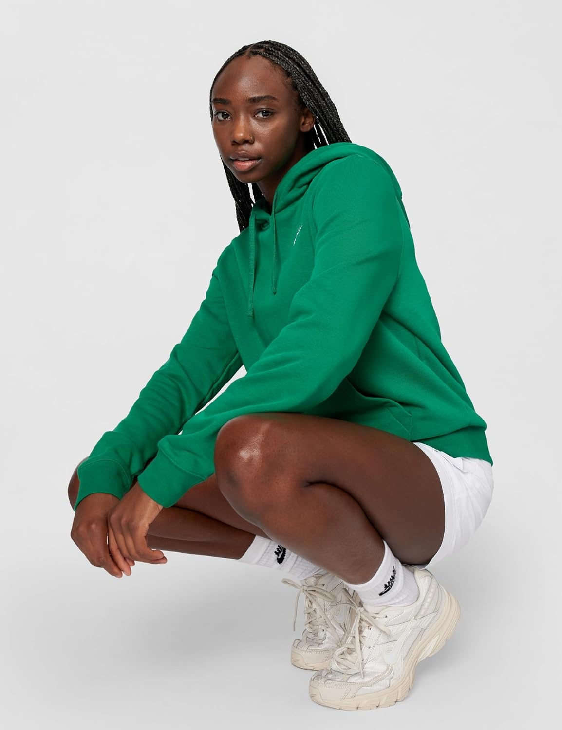 image:imageNike Womens Sportswear Club Fleece Pullover HoodieMalachiteWhite