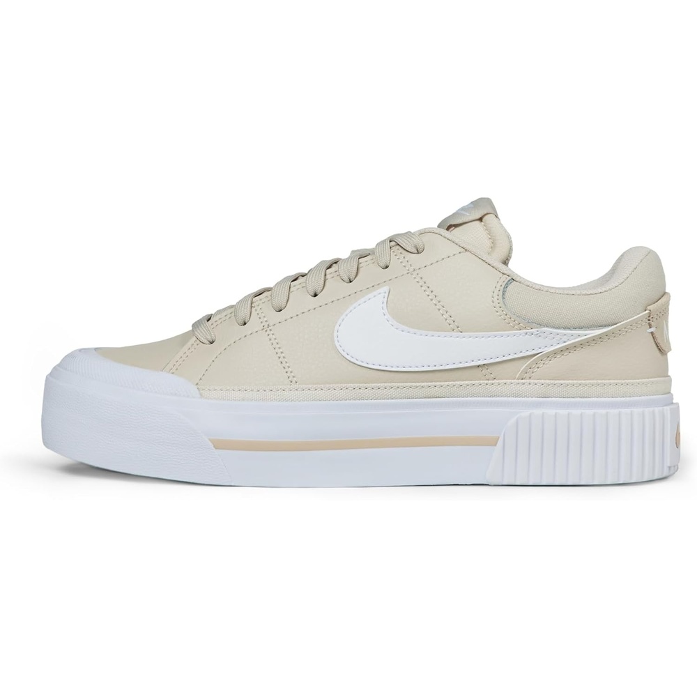 image:imageNike Womens Court Legacy Lift ShoesLight Orewood BrownWhitePhantom