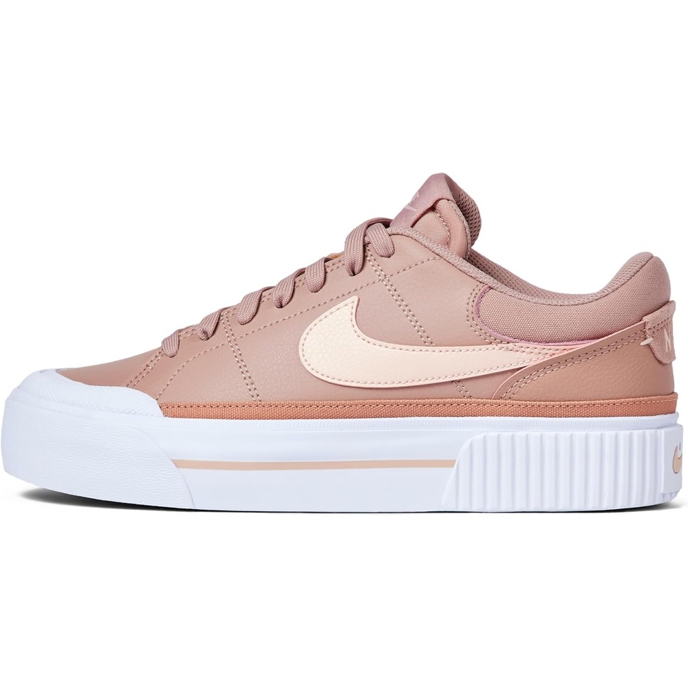image:imageNike Womens Court Legacy Lift ShoesParticle PinkWashed CoralRose Gold