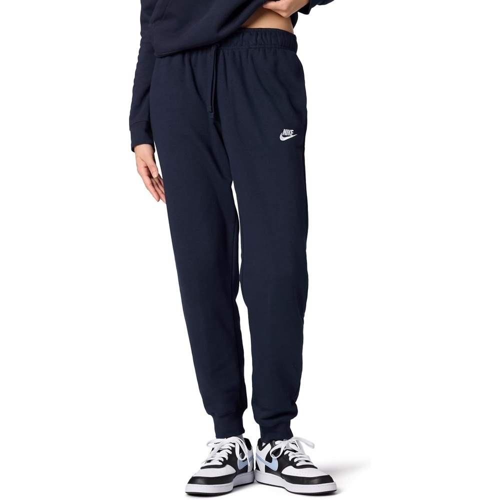 image:imageNike Womens Sportswear Club Fleece MidRise JoggersObsidianWhite