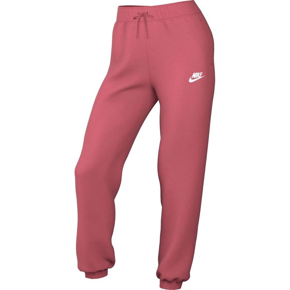 image:imageNike Womens Sportswear Club Fleece MidRise JoggersSea CoralWhite