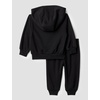 Nike Baby Sportswear Club Fleece Full-Zip Hoodie and Joggers 2-Piece Outfit Set(Black)