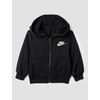 Nike Baby Sportswear Club Fleece Full-Zip Hoodie and Joggers 2-Piece Outfit Set(Black)
