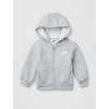 Nike Baby Sportswear Club Fleece Full-Zip Hoodie and Joggers 2-Piece Outfit Set(Dark Grey Heather)